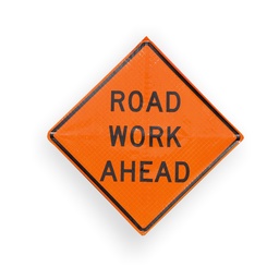 48" Reflective Roll Up Sign DP